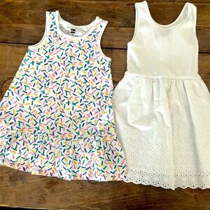 Tea Collection and GAP Girls Tank Dresses.